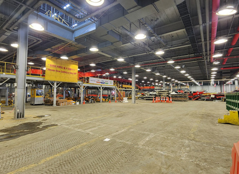 인천공항 DHL물류센터 기계설비철거